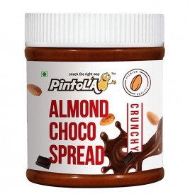 Pintola Almond Choco Spread Crunchy  Jar  350 grams